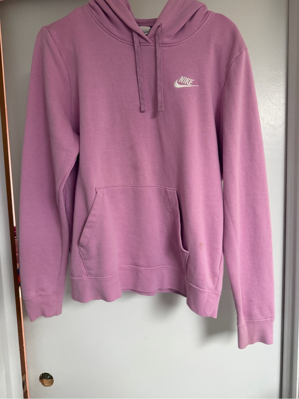 Nike women Lavender Hoodie Sweatshirt